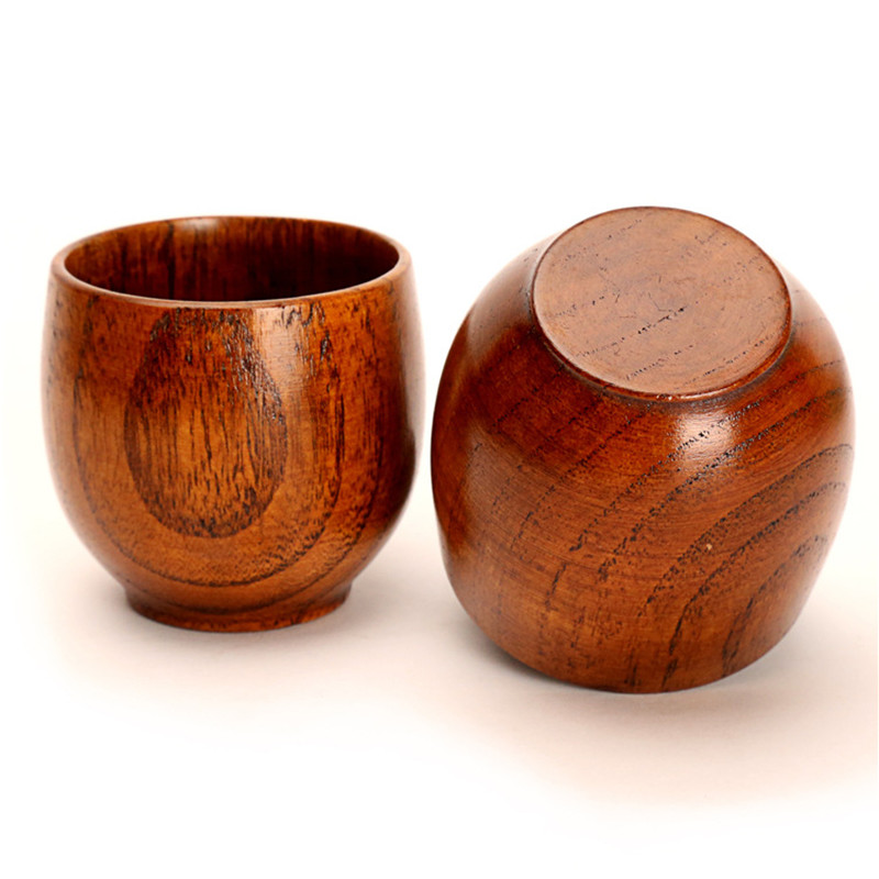 Wooden Cup Tea Mug Coffee Cup  - Coffee Tea Decanter のレビューと価格