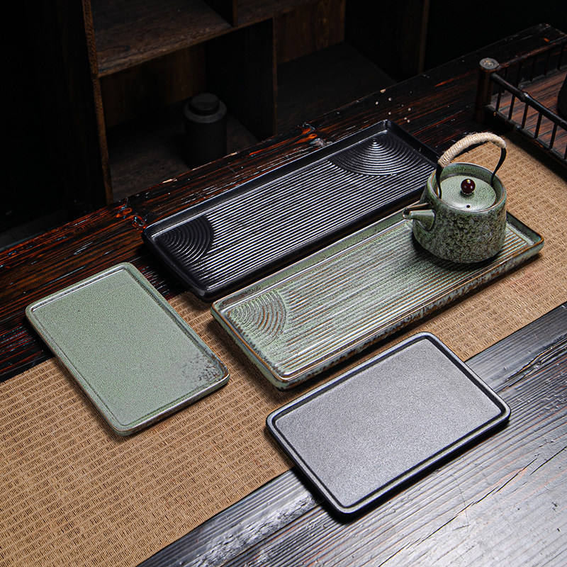 Dry bubble tray ceramic simple - Bamboo Tea Tray のレビューと価格