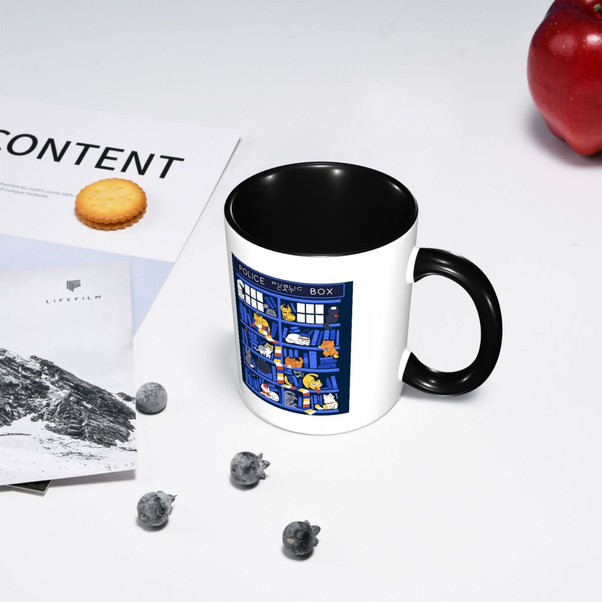 Library Box Who Mug Funny Cera - Coffee Tea Library のレビューと価格
