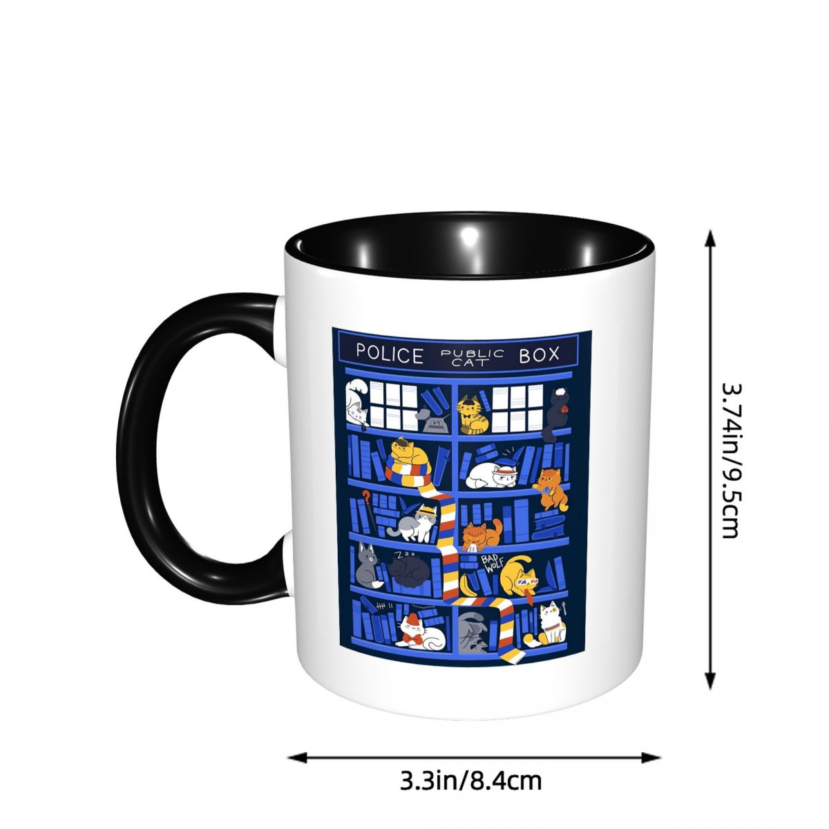 Library Box Who Mug Funny Cera - Coffee Tea Library のレビューと価格