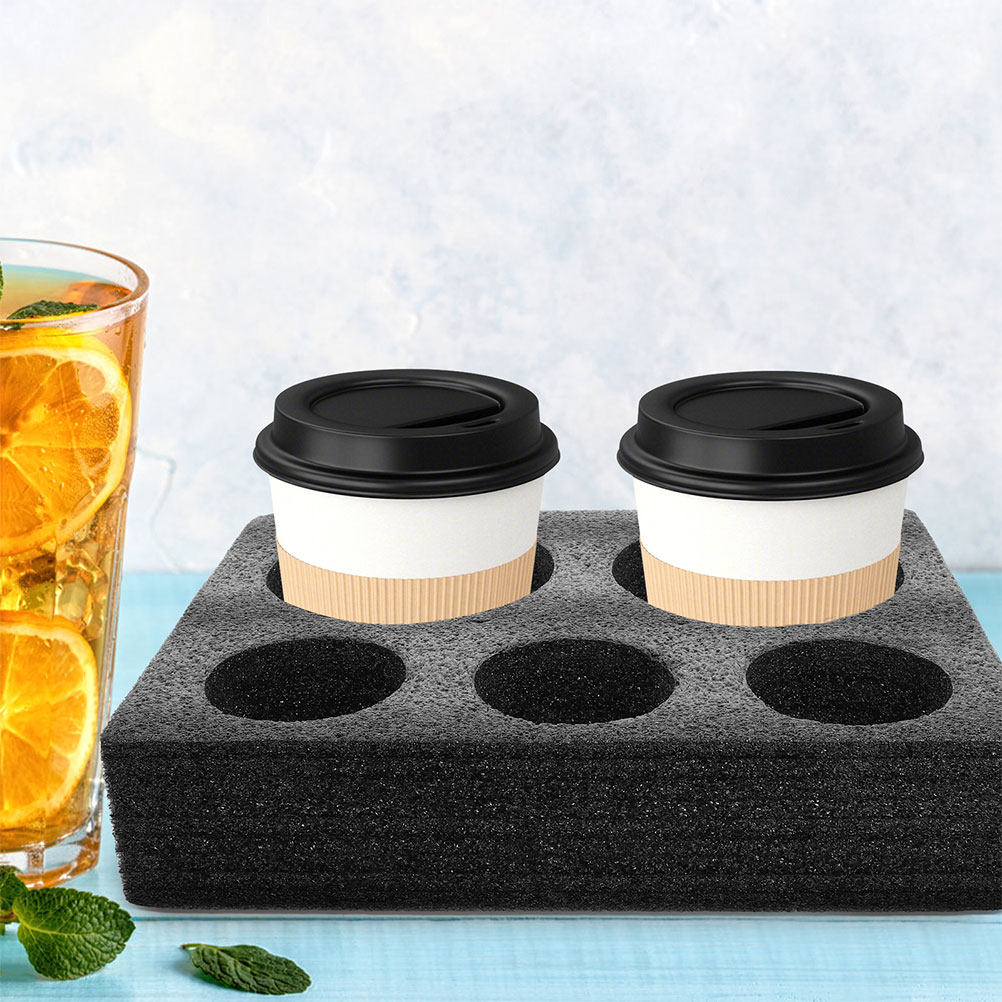 2Pcs Takeout Cup Holder Foam C - Coffee Tea Holders のレビューと価格