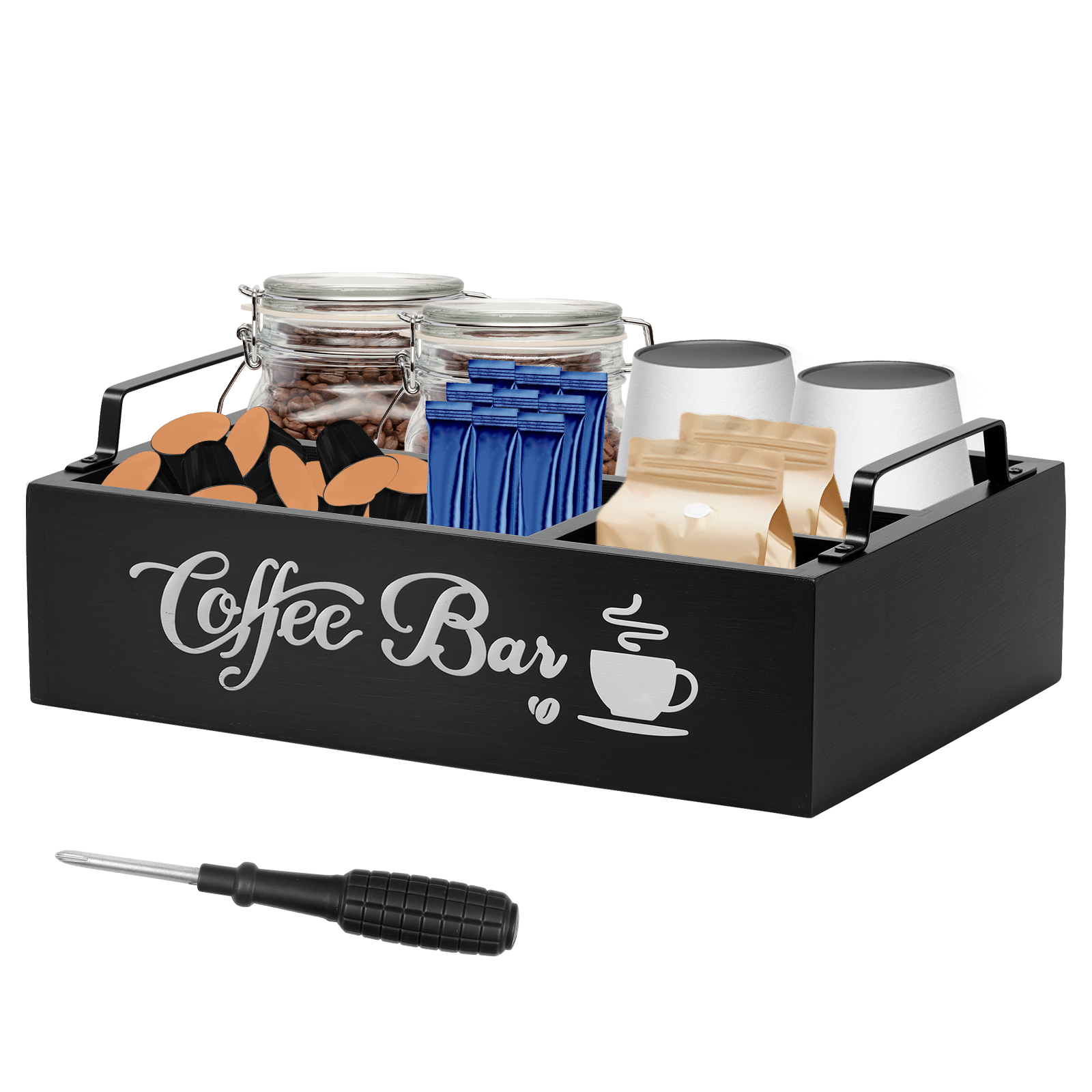 Wooden Coffee Rack Portable De - Coffee Tea Holders のレビューと価格