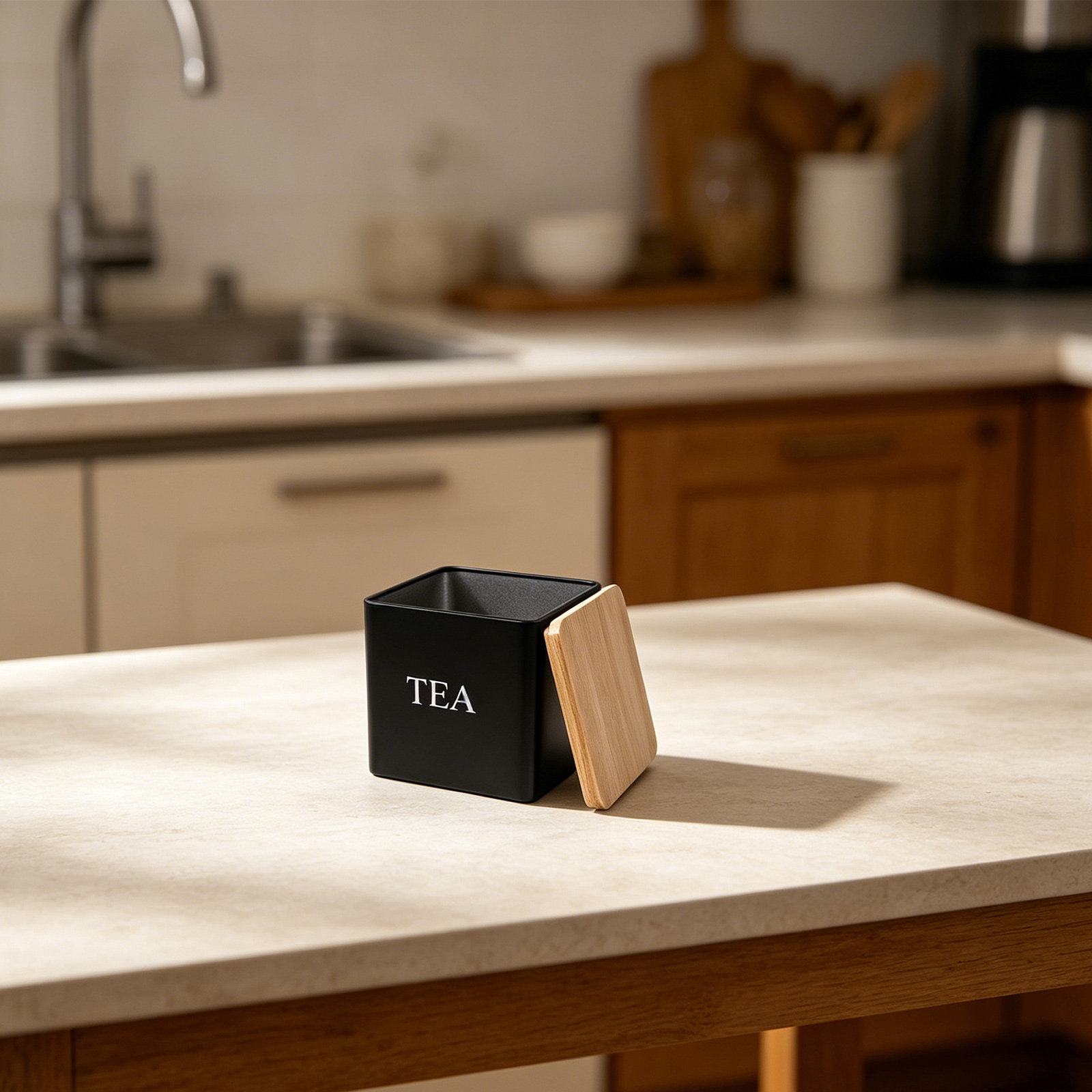 3Pcs Metal Tea Coffee Sugar Ca - Coffee Tea Sugar のレビューと価格