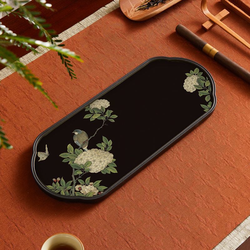 New Chinese Style Water-Absorb - Bamboo Tea Tray のレビューと価格