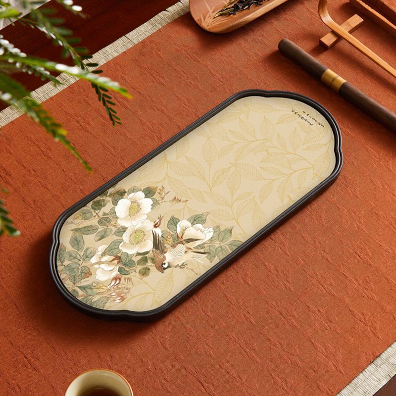 New Chinese Style Water-Absorb - Bamboo Tea Tray のレビューと価格