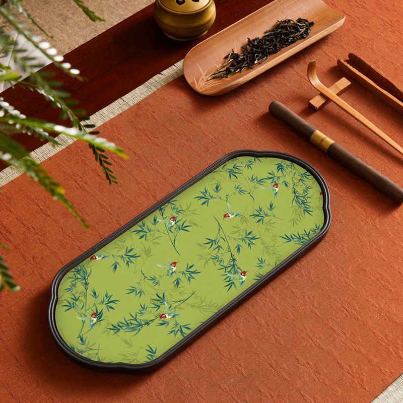 New Chinese Style Water-Absorb - Bamboo Tea Tray のレビューと価格